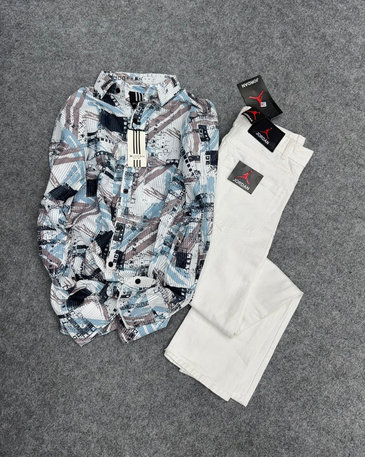 Korean Mom Fit Combo